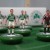Subbuteo Andrew Table Soccer Panathinaikos 1984-1985 on Lightweight Bases
